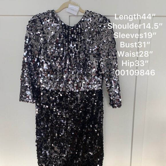 Dolce & Gabbana Colorblock Pattern Midi Length Dress - Picture 3 of 4